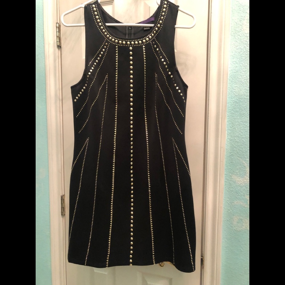 FOREVER21 Black & Gold Formal Dress